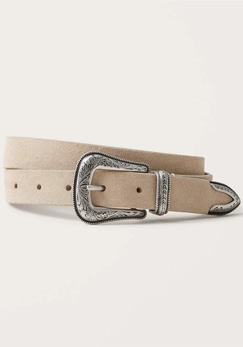 Suede Western Belt