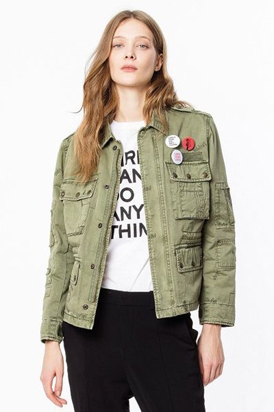 Krisy Grunge Parka from Zadig & Voltaire