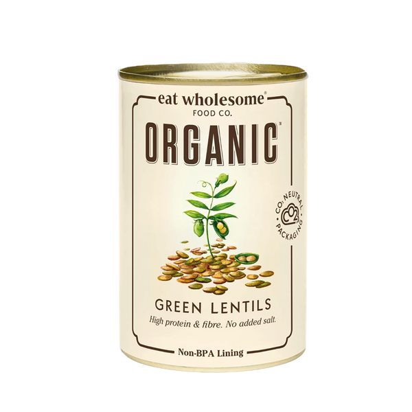 Organic Green Lentils from Eat Wholesome