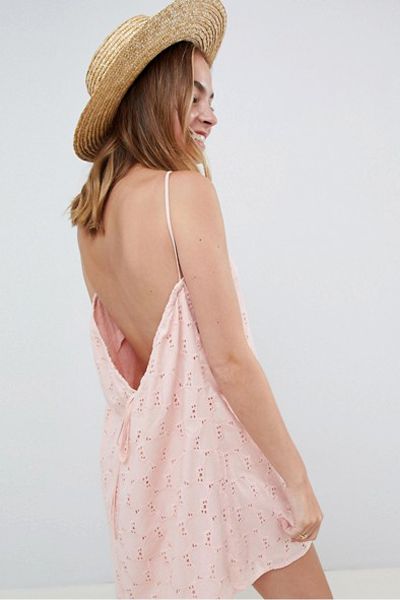 Low Back Mini Sundress from ASOS