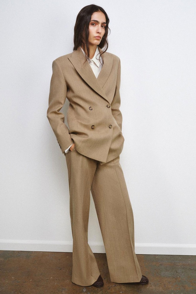 Trousers With Wool Seam Detail from zara 