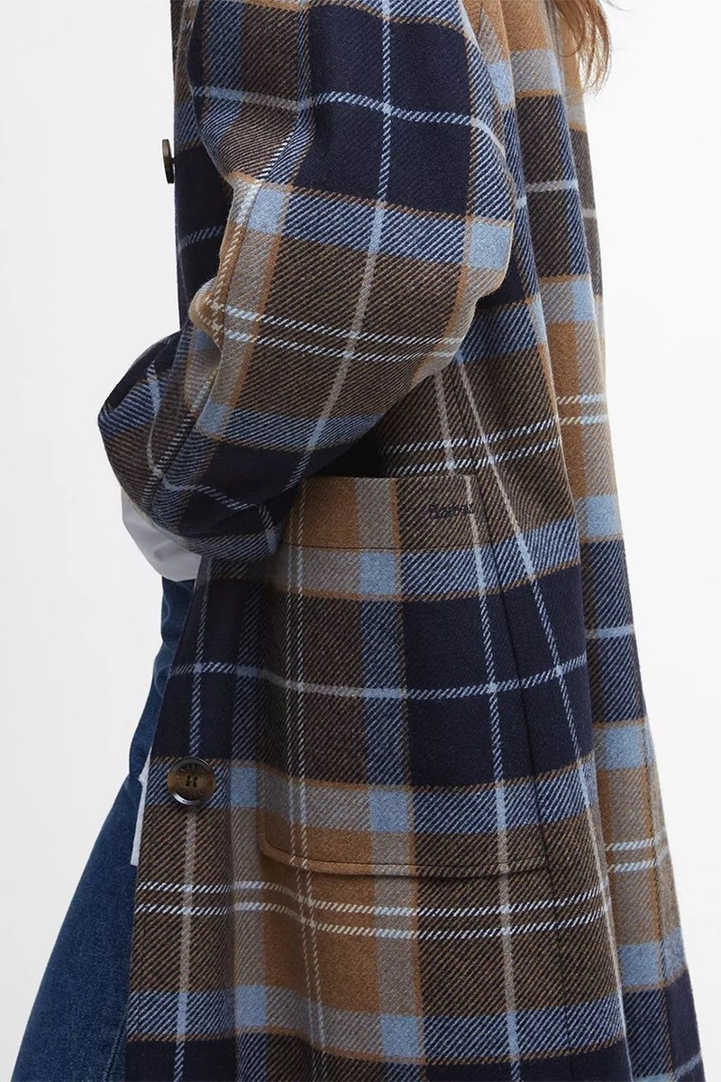 Kira Wool Blend Car Coat from Barbour