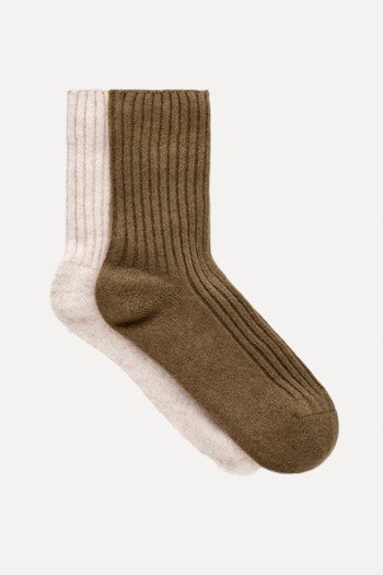 Set Of 2 Cashmere Socks from COS