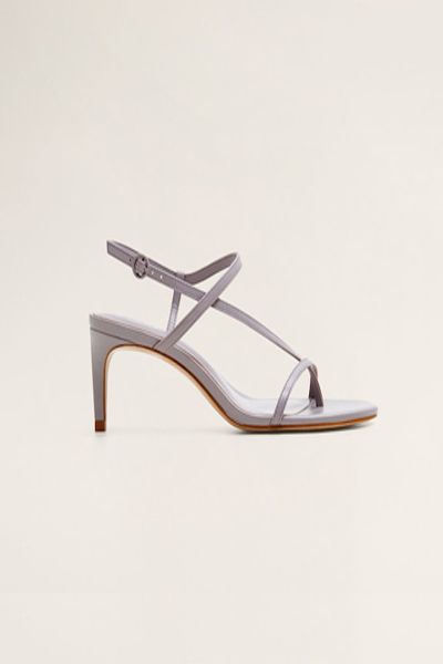 Leather Strap Sandals from Mango