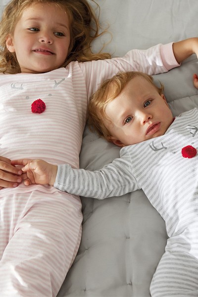 Jingles Pom-Pom Sleepsuit