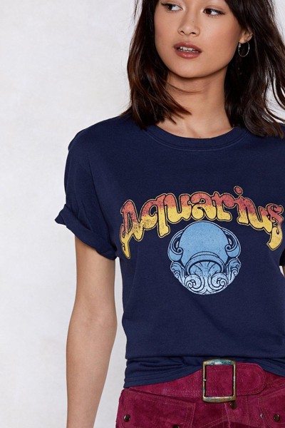 Aquarius Girl Tee