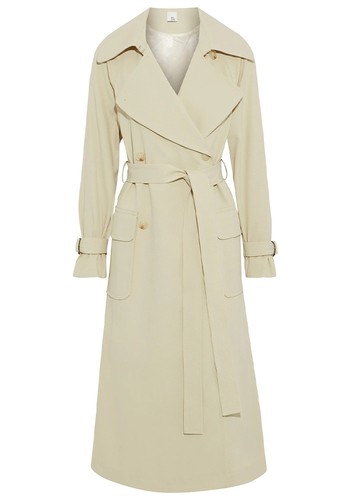 Abigail Drill Trench Coat from Iris & Ink