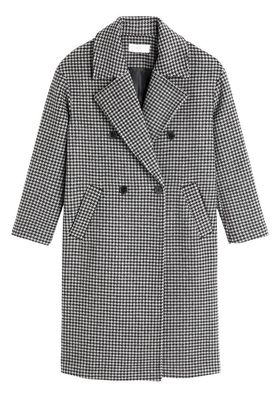 Recycled Wool Mix Coat from La Redoute