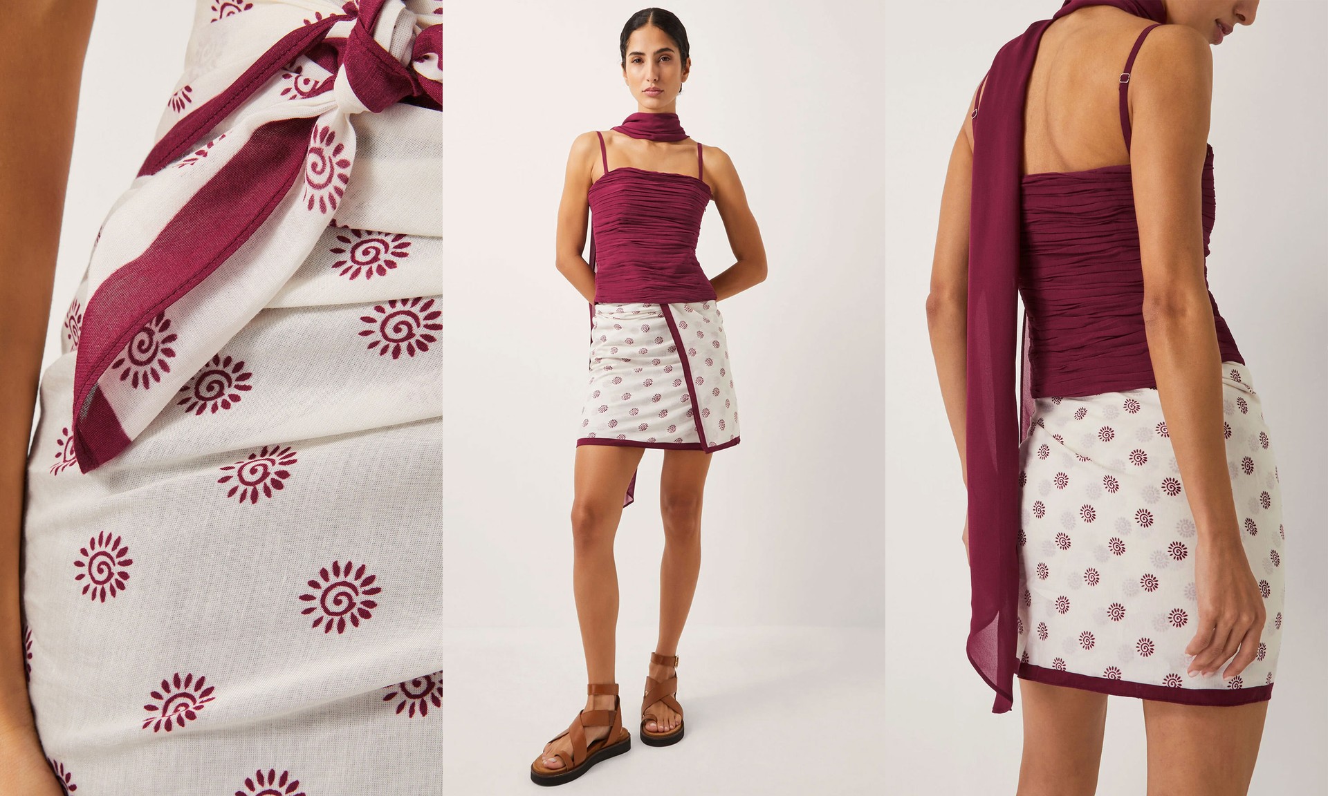 Madeline Sun Print Sarong from Monsoon x The India Edit