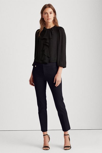 Stretch Cotton Skinny Pant