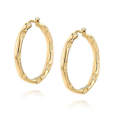 Estèe Lalonde Goddess Glow Hoop Earrings from Daisy