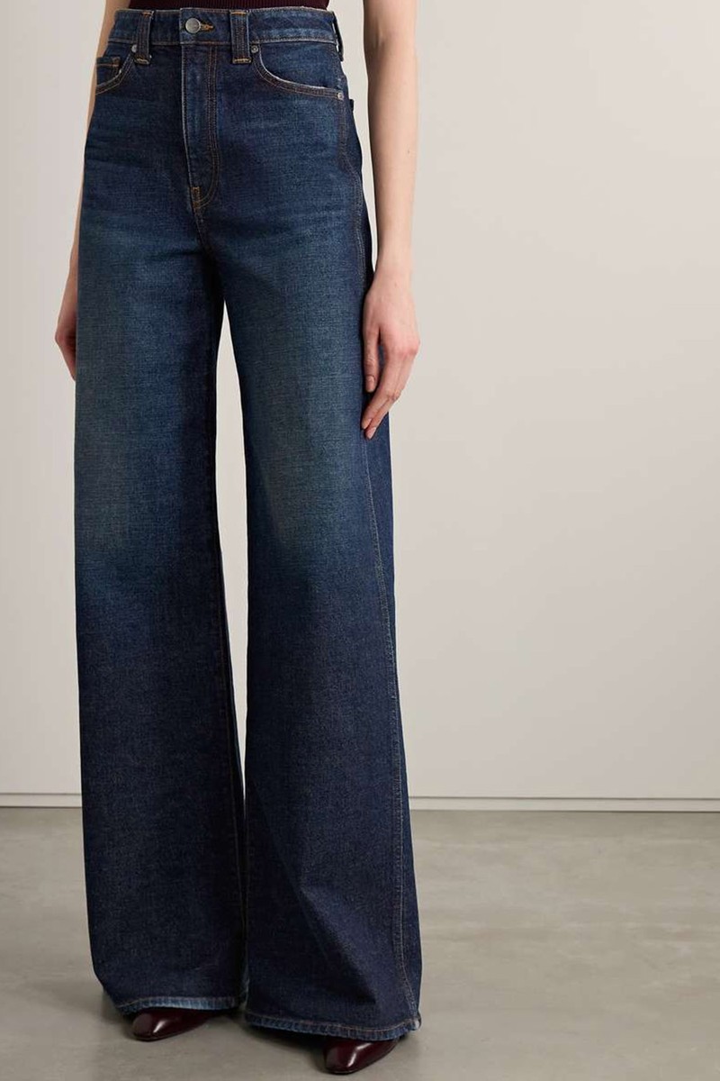 Dane High-Rise Wide-Leg Jeans from Khaite