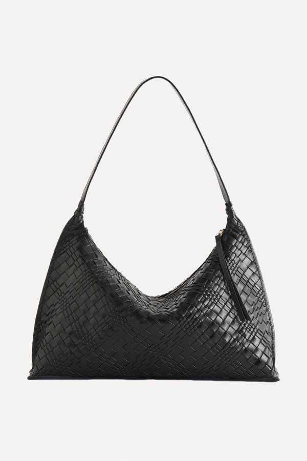 Interwoven Leather Tote Bag from & Other Stories