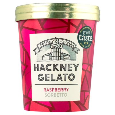 Raspberry Sorbet from Hackney Gelato
