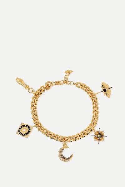 18kt Gold-Plated Charm Bracelet  from Missoma X Harris Reed 