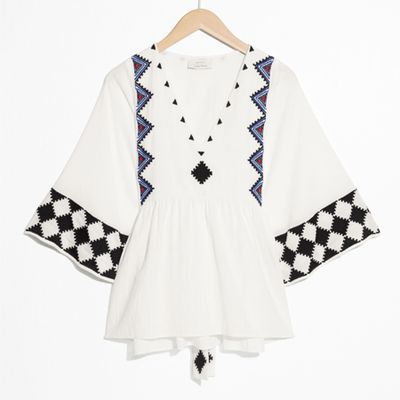 Geometric Blouse from & Other Stories