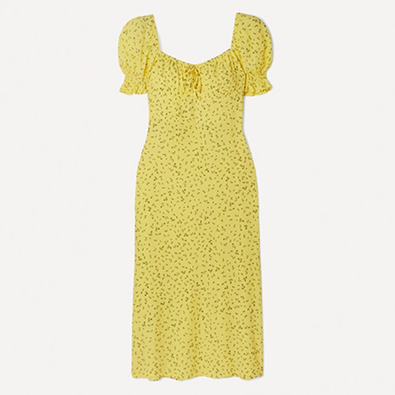 Evelyn Floral-Print Midi Dress from Faithfull The Brand