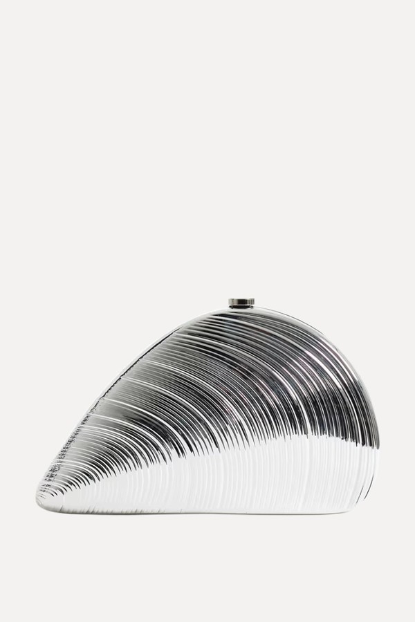 Shell Metal Clutch from My Accessories London