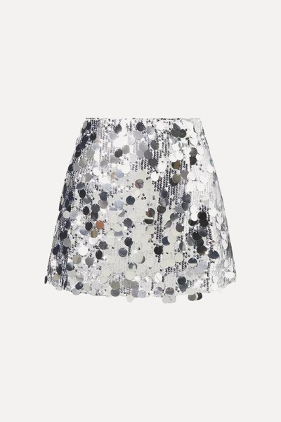 Oceane Embellished Woven Mini Skirt from AmyLynn