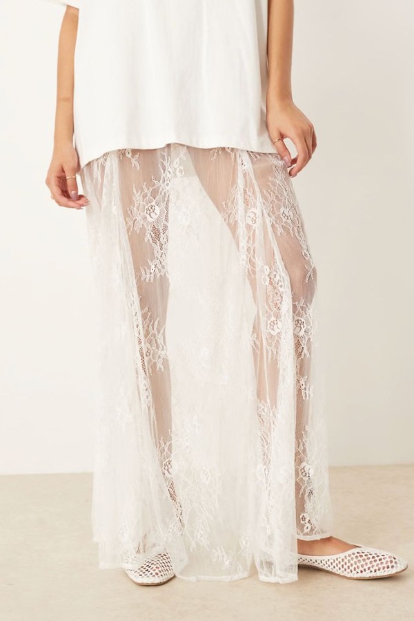 Godet Maxi Skirt from ASOS DESIGN