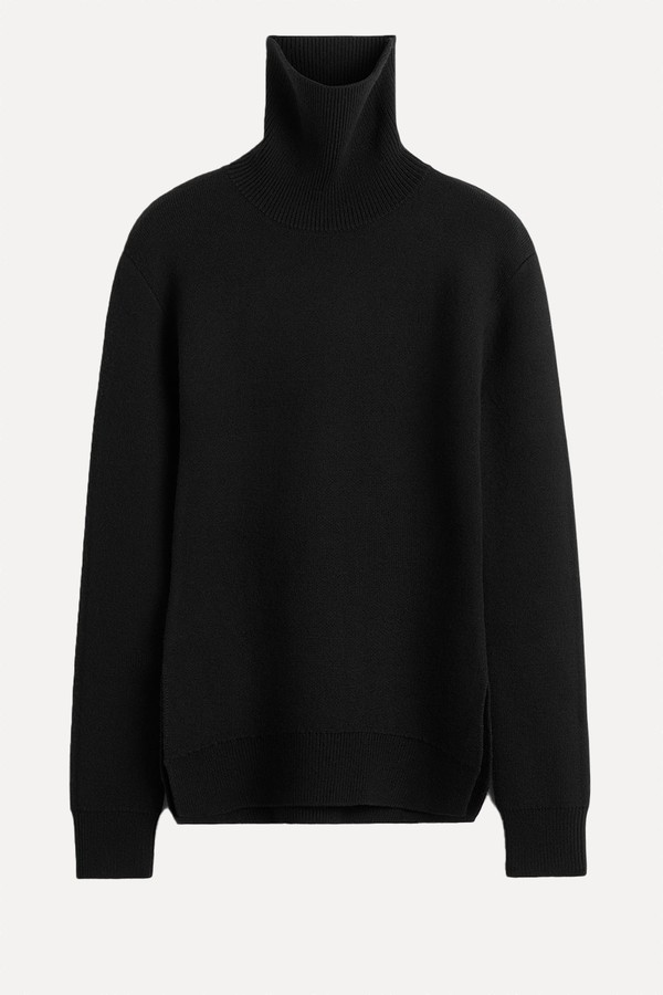 High-Neck Double Knit 