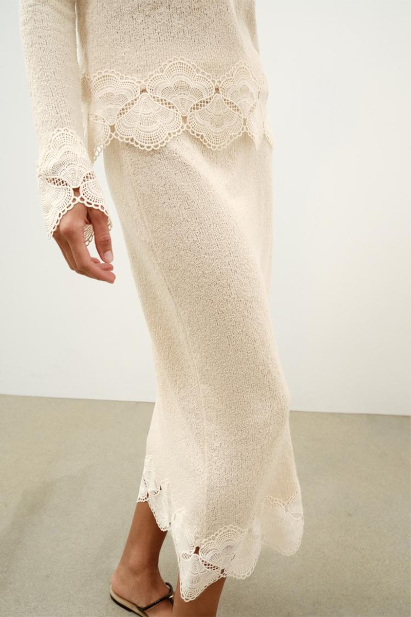 Rustic Crochet Skirt