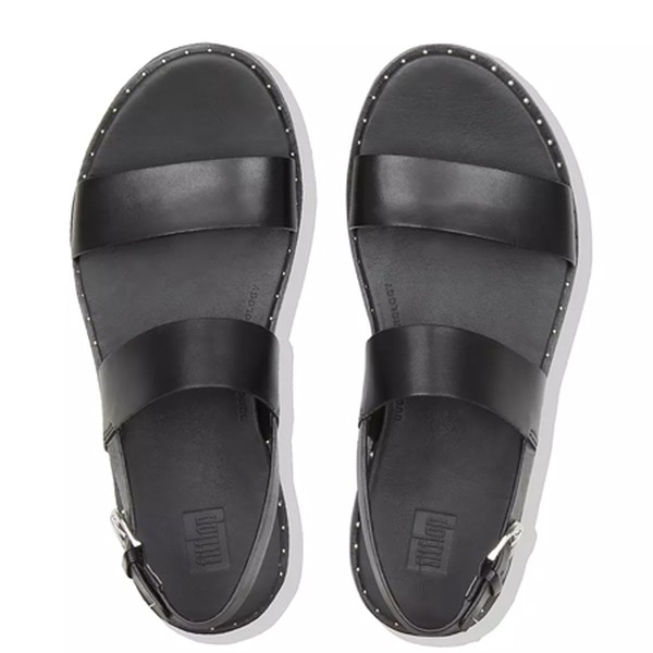 Leather Back-Strap Sandals