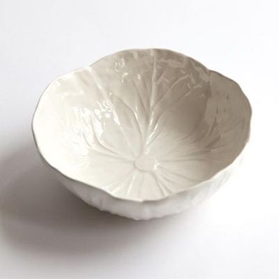 White Lettuce Bowl from Alice Naylor-Leyland
