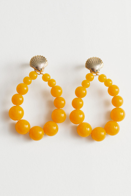 Multi Pearl Pendant Earrings from & Other Stories