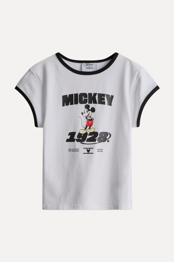 Disney’s Mickey Mouse Ringer Baby Tee
