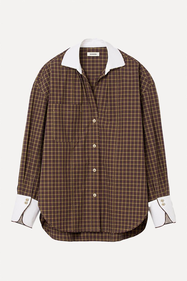 Plaid Shirt from Sandro
