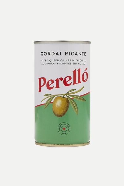 Gordal Pitted Picante Olives from Perelló