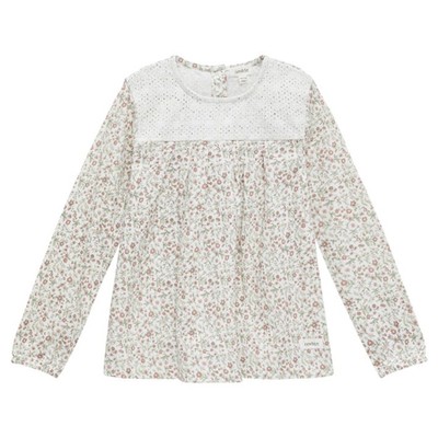  Top with Floral Print