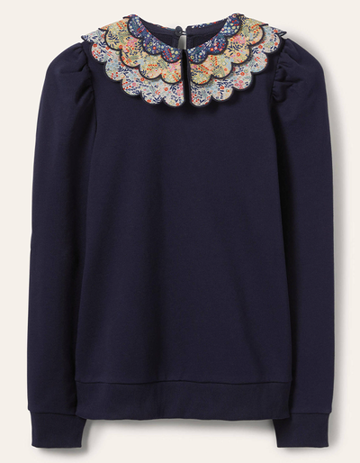 Hattie Collar Sweatshirt, £70