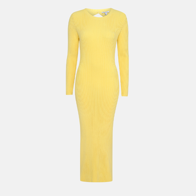Yellow Knitted Dress from Olivia Ruben 