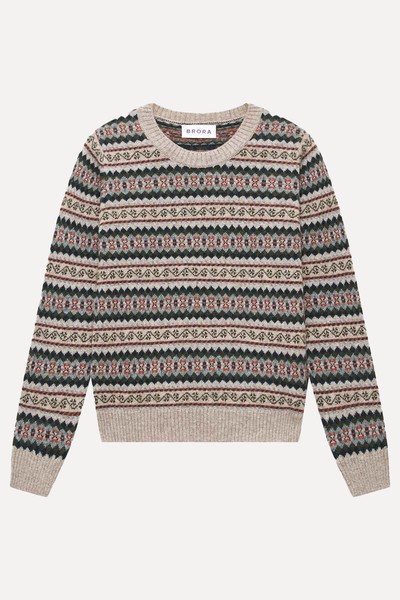 Cashmere Fair Isle Jumper from Brora