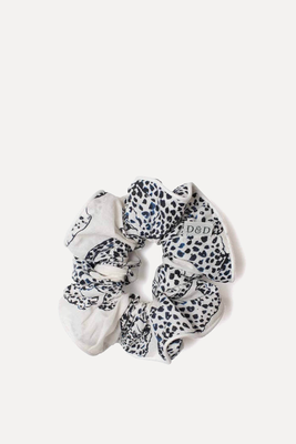 Jag Print Cotton Scrunchie from Desmond and Dempsey