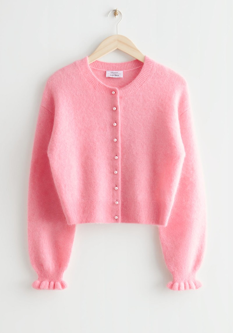 Frill Cuff Cardigan from & Other Stories