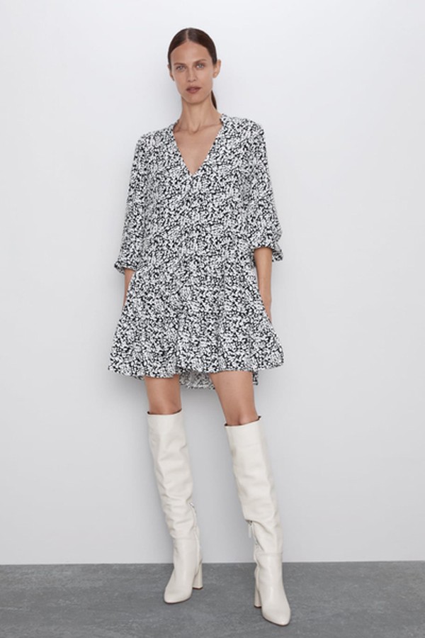 Printed Dress from Zara