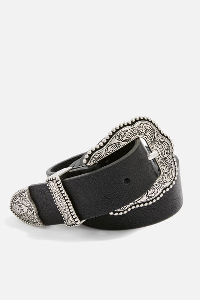  Woody Western Buckle Belt from Topshop