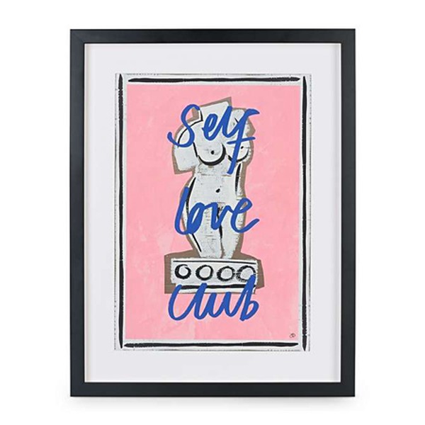 Self Love Club Wall Art A3