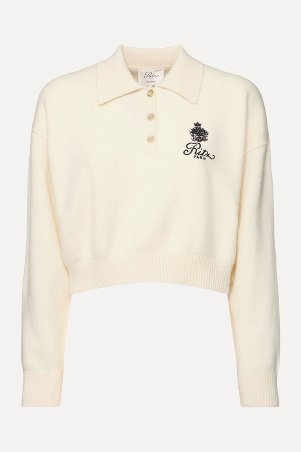Crest Cashmere Sweater from Frame x The Ritz