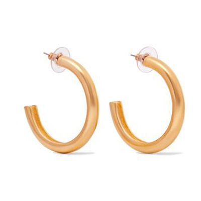 Gold Tone Hoop Earrings from Ben Amun