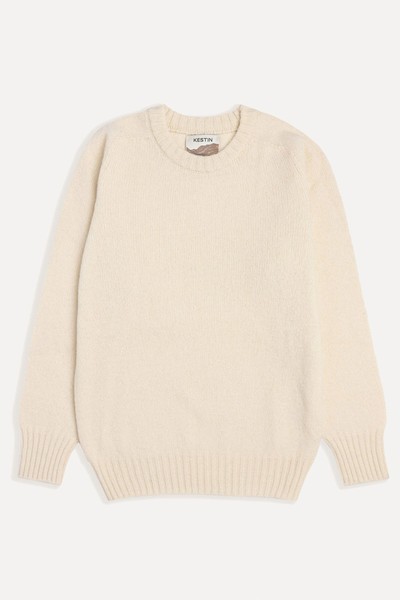 Brushed Shetland Crew Jumper