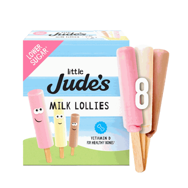 Milk Lollies from Little Jude's 