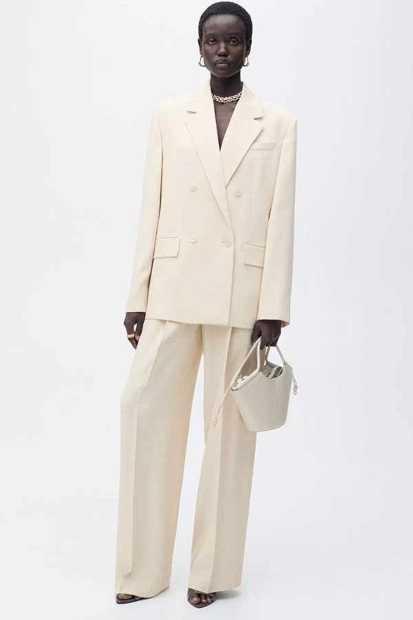 Suki Double Breasted Blazer from Mango
