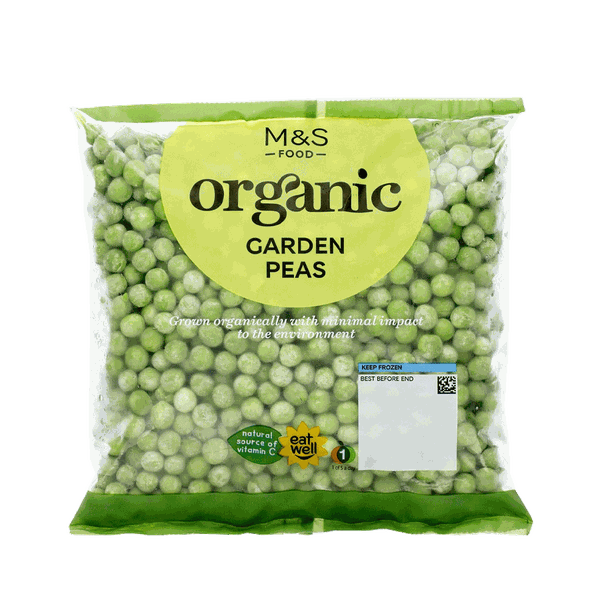 Organic Garden Peas Frozen from Marks & Spencer