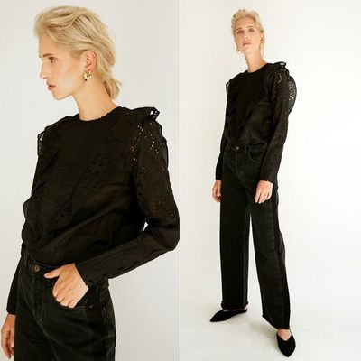 Rosalie Blouse in Black