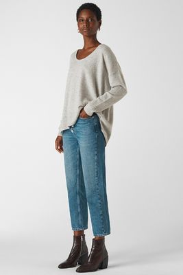 Cashmere Scoop Neck Sweater from Whistles