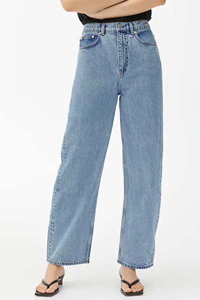 Loose Barrel Leg Jeans from Arket